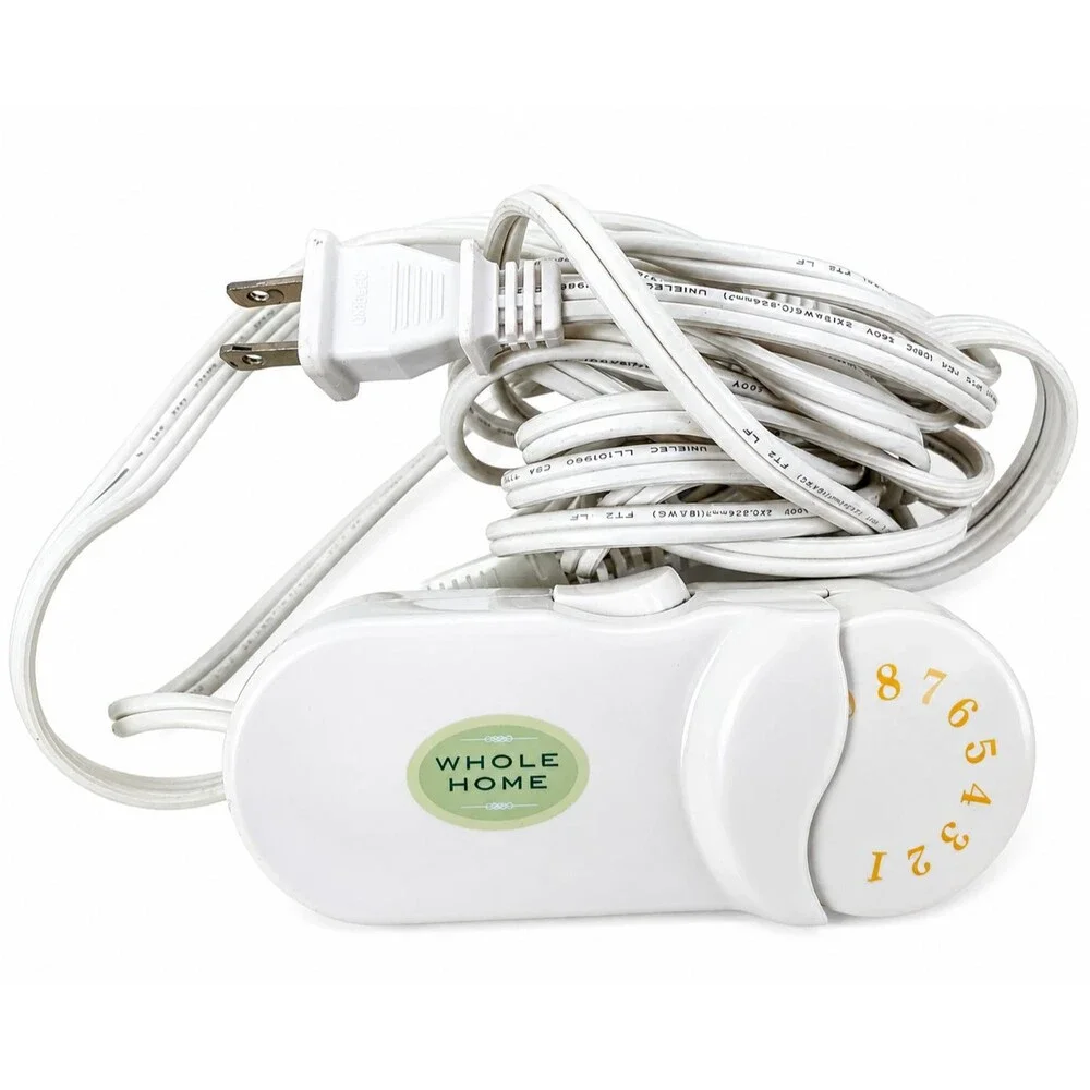 Whole Home TC13BA 4 Prong Analog Heated Electric Blanket Controller w/ Auto-off
